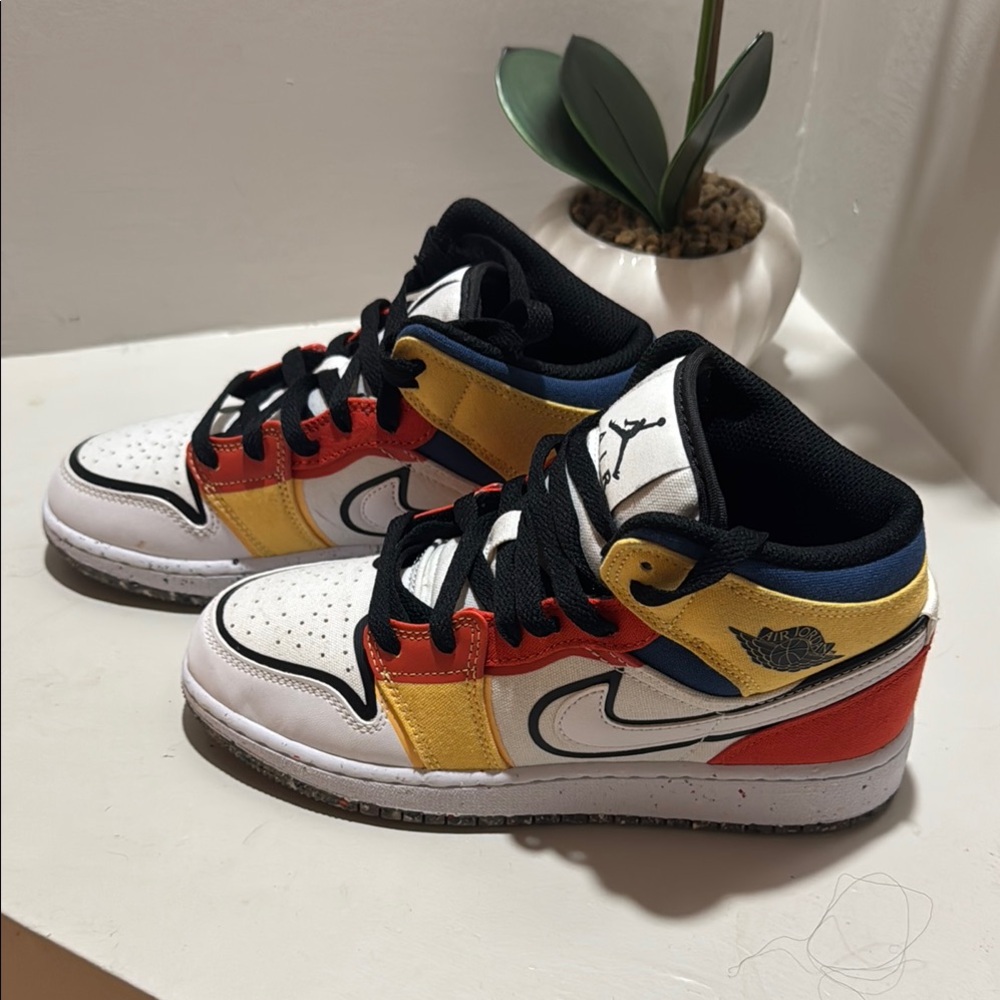 Jordan White Red Sneakers Iconic Design